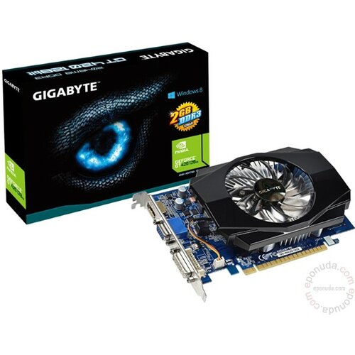 Gigabyte nVidia GeForce GT 420 2GB 128bit GV-N420-2G grafička kartica Slike