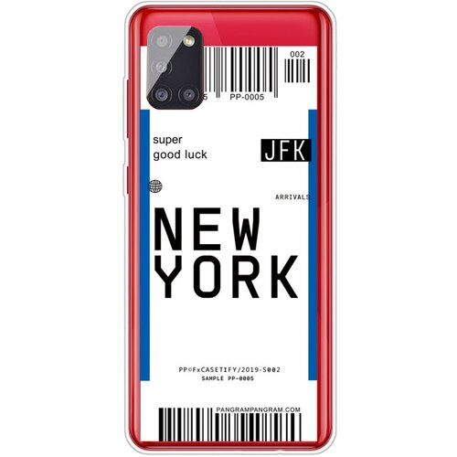  Ovitek za Samsung A31 | Prozoren, New York Cene
