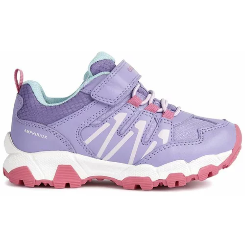 Geox Otroški čevlji vijolična barva