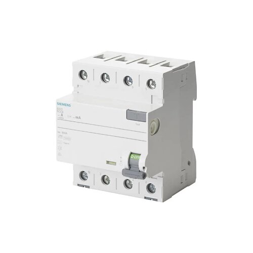 Siemens FID za&amp;scaron;titni prekidač 4-polni 63 A 0.03 A 400 V 5SV3346-6KL Slike