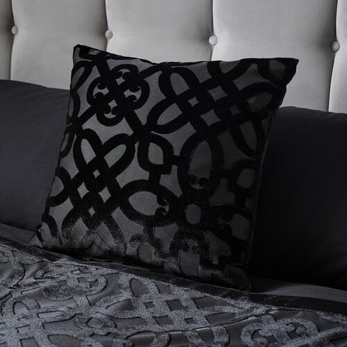 Catherine Lansfield Ukrasni jastuk od samta 43x43 cm Lattice Cut &amp;ndash; Slike
