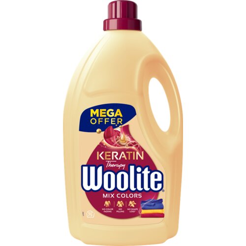 Woolite Keratin Therapy Mix Colors tekući deterdžent za pranje rublja 4.5L Cijene