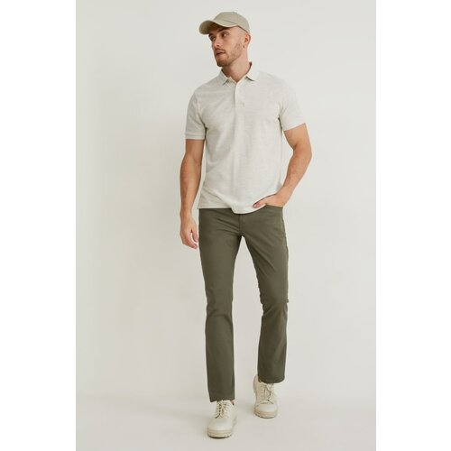 CA muške pantalone, Ravan kroj, Casual, Maslinaste Cene