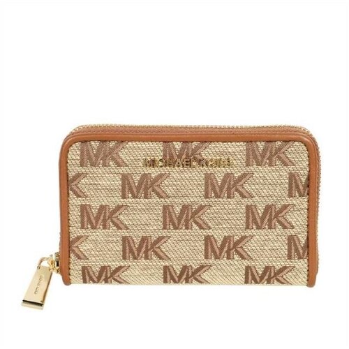 Michael Kors Wallet - JET SET SM ZA CARD CASE brown Cene