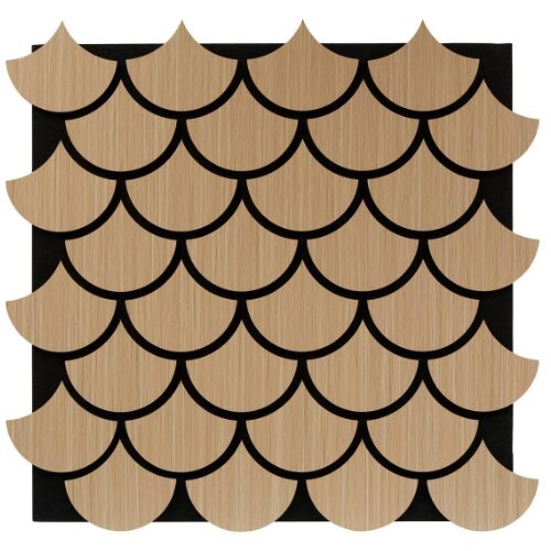 Atmosphera Zidni panel Clint 64x66 pe MDF bež displej (212909) Cene