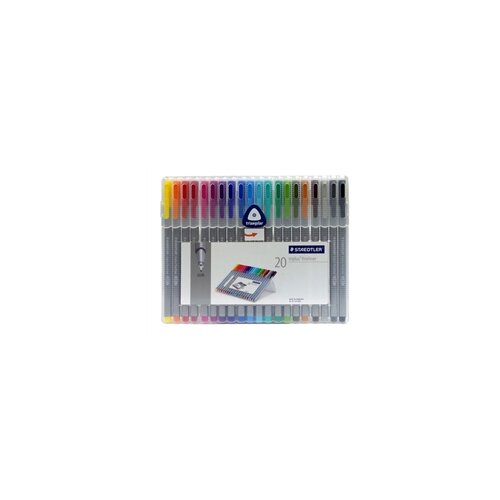 Staedtler flomasteri fineliner triplus, 20 kom Slike