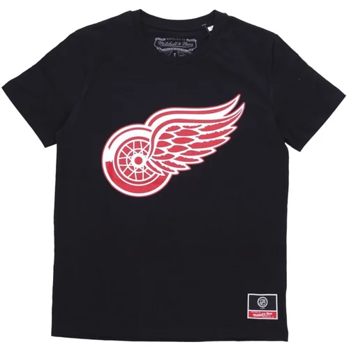 Mitchell And Ness muška Detroit Red Wings Team Logo majica