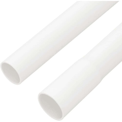 VidaXL Kanalice za kabele s kopčama &amp;Oslash; 20 mm 10 m PVC Slike