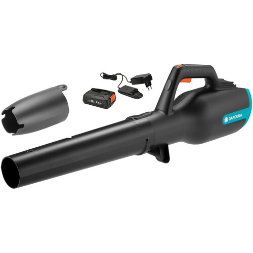 Gardena Akumulatorski pihalnik listja PowerJet 18V P4A (18 V, Li-Ion, 2,5 Ah, hitrost pihanja: 100 km/h) Slike