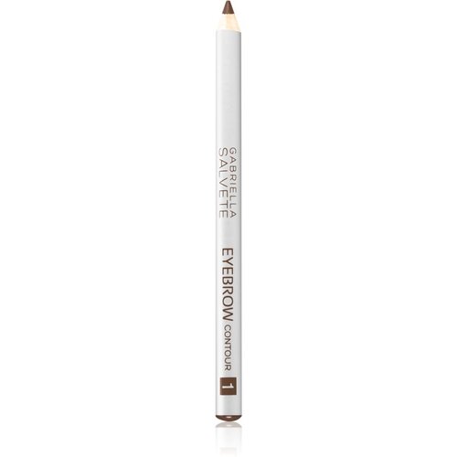 Gabriella Salvete Eyebrow Contour svinčnik za obrvi 0,28 g odtenek 01 Brown Cene