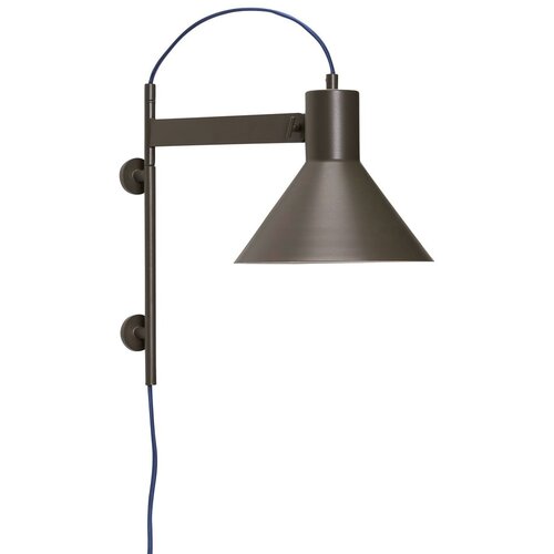 H&amp;uuml;bsch Smeđa zidna lampa Studio &amp;ndash; Slike