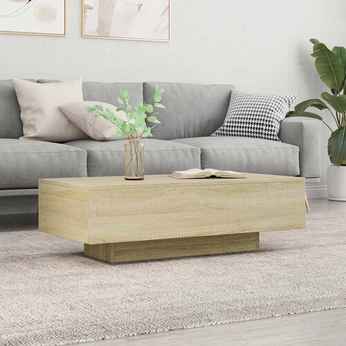  Stolić za kavu boja hrasta 100x49,5x31 cm konstruirano drvo Cene