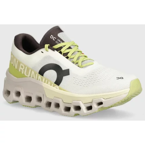 On-running Tekaški čevlji Cloudmonster 2 bela barva