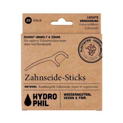Hydrophil zubni konac s držačem Slike