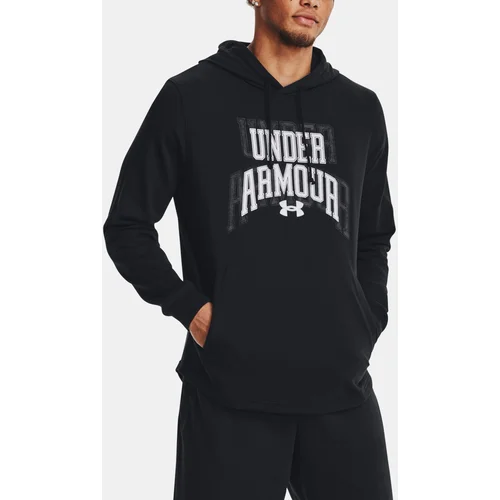 Under Armour Sweatshirt UA Rival Terry Graphic HD-BLK - Men