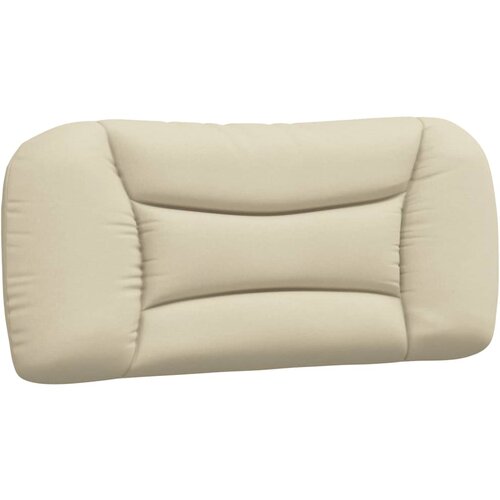 VidaXL Vzglavna stranica krem 80 cm blago, (21048529) Slike