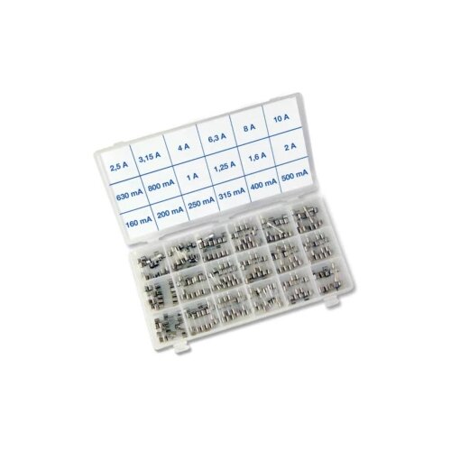 P&amp;uuml;schel Feinsicherungen Finožični osigurač 5 mm x 20 mm Srednje spor -sS- P&amp;uuml;schel SORTI18MB Sadržaj 180 ST Slike