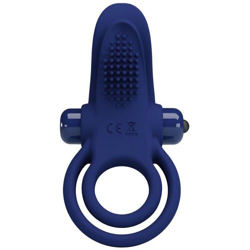 Pretty Love bronson Double Ring vibrirajući penis prsten Slike