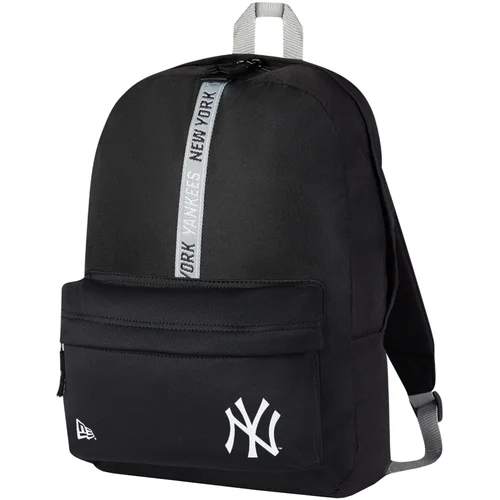 New Era Nahrbtniki MLB Stadium Bag Leisure Tech New York Yankees Backpack Črna