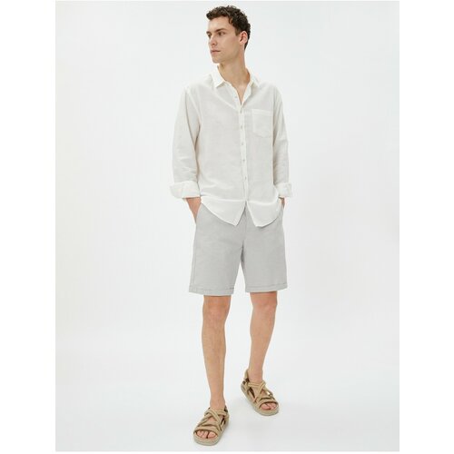 Koton shorts - gray - normal waist Cene