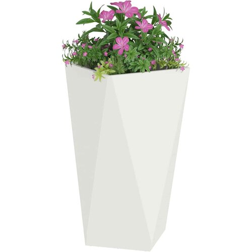  Sadilica 2 pcs Bijelo 40 x 40 x 75 cm Čelik Slike