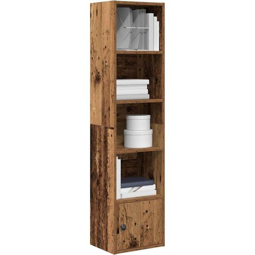 VidaXL Regal za knjige boja starog drva 31x24x127 cm drveni Slike
