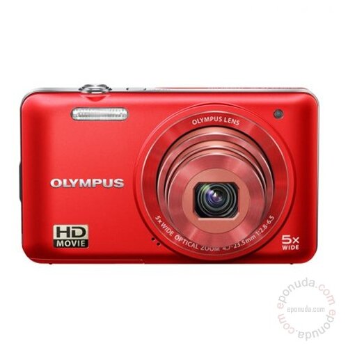 Olympus D-745 Red digitalni fotoaparat Slike
