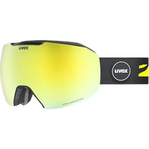 Uvex Epic Attract Black Mat/Mirror Yellow/Contrastview Green Skijaške naočale