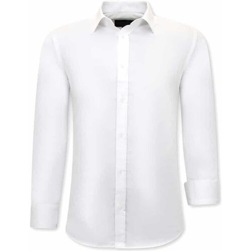 Tony Backer Srajce z dolgimi rokavi 115176590 Bela Slike