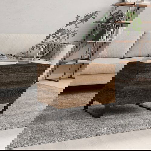 vidaXL Stolić za kavu Smeđi hrasta 60 x 44 5 x 45 cm konstruirano drvo Cijene