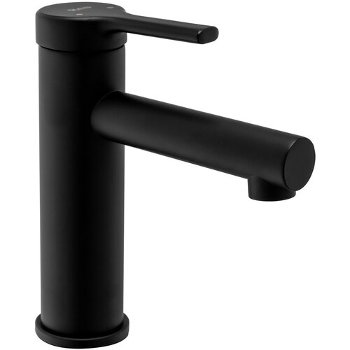 Rea Slavina za umivaonik Pixel Black niska Slike