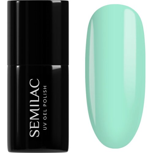 Semilac UV Hybrid Inner Glow gel lak za nohte odtenek 972 Mint To Be 7 ml Slike