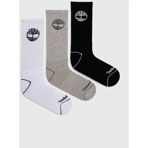 Timberland Čarape 3-pack boja: crna, TB0A2PTZM051