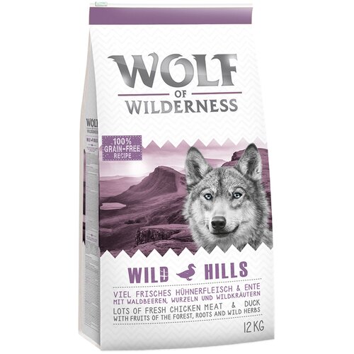 Wolf of Wilderness Adult &amp;quot;Wild Hills&amp;quot; - raca - 12 kg Slike