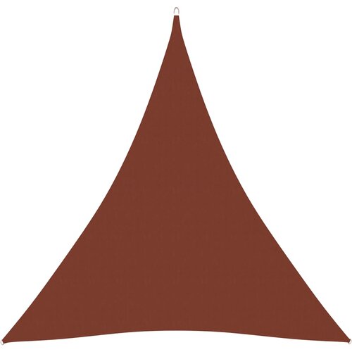 vidaXL Senčno jadro oksford blago trikotno 3x3x3 m terakota, (20965054) Cene