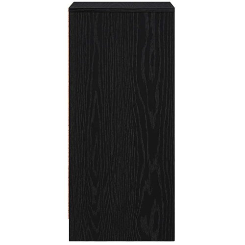  Komoda crni hrast 29,5x34x76 cm konstruirano drvo Slike