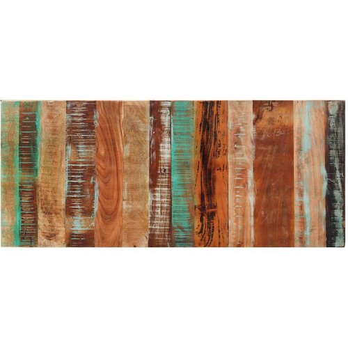  Pravokutna stolna ploča 60 x 140 cm 15 - 16 mm obnovljeno drvo Slike