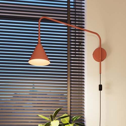Sollux SL.1701 - zidna lampa nox 1xE14/10W/230V narandžasta Slike