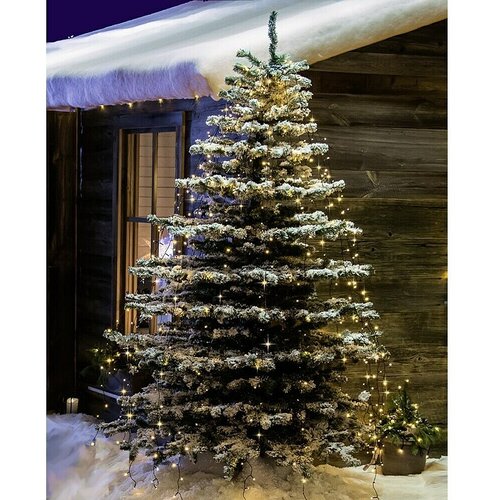 Konstsmide LED svetlobna veriga drevesno ogrinjalo (Za zunanjo uporabo, Barva svetlobe: Barva jantarja, &amp;Scaron;tevilo svetlobnih elementov: 240 kos, Upravljanje z omrežjem) Slike
