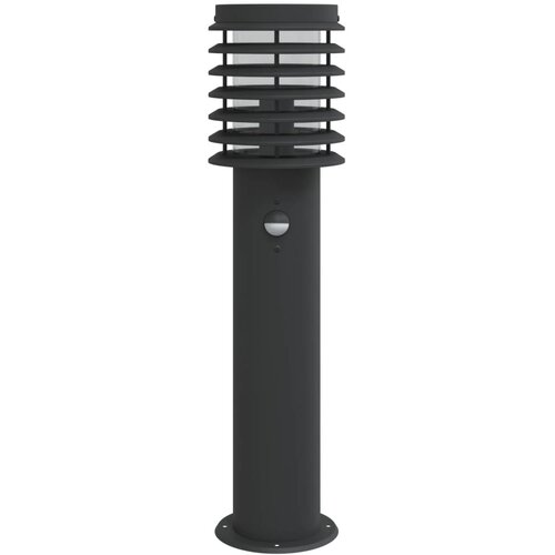  Vanjska podna svjetiljka sa senzorom crne 60 cm čelična Slike