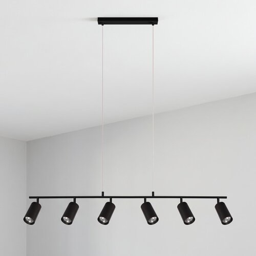 Brilagi Luster na sajli SELE 6xGU10/30W/230V crni Slike