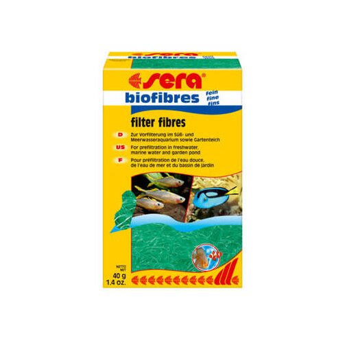 Sera biofibres fine Predfiltracija, 40g Slike