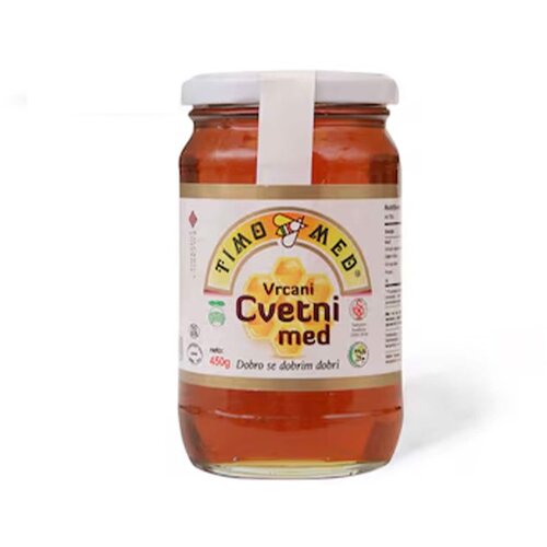 Timo Med Cvetni med 450g Slike