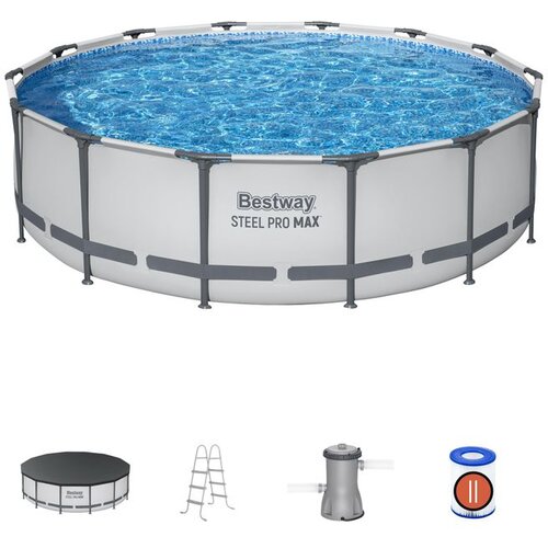 Bestway Steel pro max bazen za dvorište 427x107cm 56950 Cene