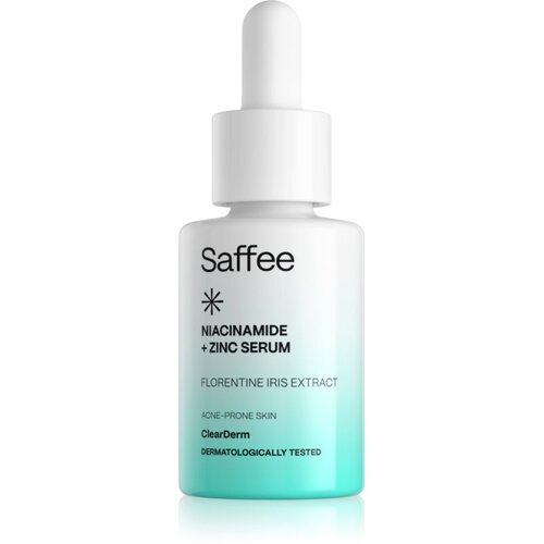 Saffee ClearDerm Niacinamide + Zinc Serum matirajoči serum za zmanj&amp;scaron;anje raz&amp;scaron;irjenih por z niacinamidom in cinkom 30 ml Slike