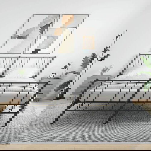 VidaXL Noćni ormarići 2 kom boja hrasta 40x35x47 5cm konstruirano drvo Slike