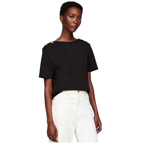 Tommy Hilfiger ženska majica sa čamac izrezom THWW0WW42907-BDS Slike