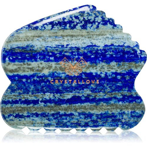 Crystallove Lapis Lazuli Contour Gua Sha pripomoček za masažo 1 kos Cene