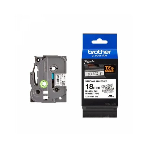Brother traka TZES241 18mm b/w tz strong Cene
