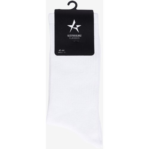 ALTINYILDIZ CLASSICS men's white sports socks Slike